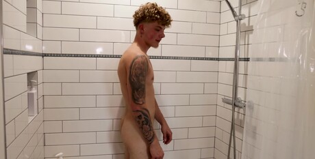 Young Harlow's Hot Debut! Nervous but Blows A Massive Load!