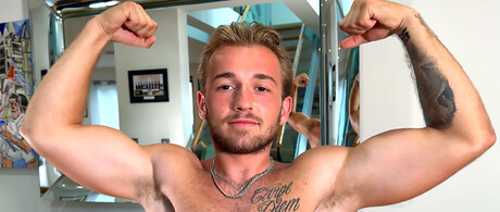 Young Straight &amp; Hairy Footballer