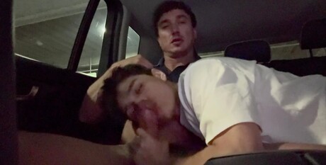 Gym Twink Sucks Me In The Parking Garage