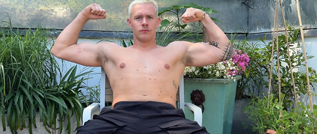 Straight Muscular Rugby Hunk